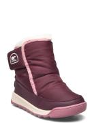 Childrens Whitney Ii Plus Bootie Wp Vinterstøvler Pull On Red Sorel