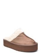 Pcnica Plateu Slipper Slippers Hjemmesko Beige Pieces