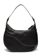 Liveri Black/Contrast Stitch Grained Calf Bags Top Handle Bags Black A...