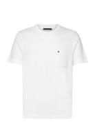 Essential Solid Pocket Tee Tops T-Kortærmet Skjorte White Tommy Hilfig...