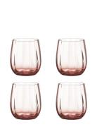 Søholm Sonja – Water Glass Peach 4 Pcs 30 Cl Brown Box Home Tableware ...