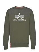 Basic Sweater Designers Sweatshirts & Hoodies Sweatshirts Green Alpha ...