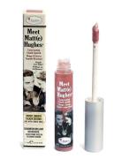 Meet Matt Hughes Patient Lipgloss Makeup Pink The Balm