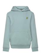 Pullover Hoodie Tops Sweatshirts & Hoodies Hoodies Blue Lyle & Scott