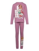 Nmfakiri Pawpatrol Ls Nightset Noos Cplg Pyjamassæt Pink Name It