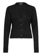 Cica Cardi Tops Knitwear Cardigans Black Residus