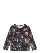 Print Shirt Tops T-shirts Long-sleeved T-Skjorte Multi/patterned Guggu...