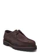 Madalton Suede Loafers Flade Sko Brown Matinique