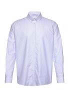 Konrad Oxford Shirt Tops Shirts Casual Blue Les Deux