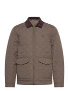 Cody Quilted Jacket Quiltet Jakke Brown Lexington Clothing