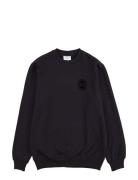 Kaamos Sweatshirt Tops Sweatshirts & Hoodies Sweatshirts Black Makia