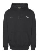 Wbpacs 8410 Hoodie Tops Sweatshirts & Hoodies Hoodies Black Woodbird