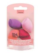 Real Techniques 4 Mini Mc Sponges Makeupsvamp Makeup Multi/patterned R...