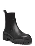 Boots - Flat Shoes Chelsea Boots Black ANGULUS