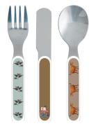 Mamma Moo, Children`s Cuttlery Home Meal Time Cutlery Multi/patterned ...