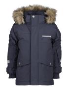 Bjärven Kids Parka 3 Parka Jakke Navy Didriksons