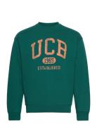 Sweater L/S Tops Sweatshirts & Hoodies Sweatshirts Green United Colors...