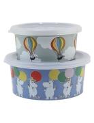 Moomin Festivities, Snackbox, 2-Pack Home Meal Time Lunch Boxes Multi/...