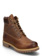 Timberland Premium 6 Inch Lace Up Waterproof Boot Brown Snørestøvler B...