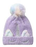 Nmfmetea Knit Beanie1 Accessories Headwear Hats Beanie Purple Name It