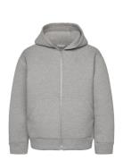 Aaju Unikko Placement Tops Sweatshirts & Hoodies Hoodies Grey Marimekk...