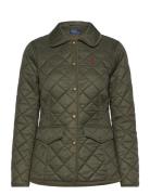 Quilted Barn Jacket Quiltet Jakke Khaki Green Polo Ralph Lauren