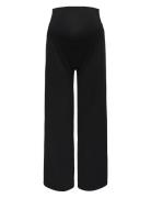 Olmfever Wide Pants Jrs Bottoms Trousers Wide Leg Black Only Maternity