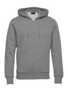 Reg Tonal Shield Full Zip Hoodie Tops Sweatshirts & Hoodies Hoodies Gr...