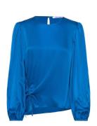 Elvira Top 15032 Tops Blouses Long-sleeved Blue Samsøe Samsøe