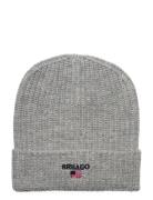 Draft Ribbed Beanie Accessories Headwear Beanies Grey Sebago