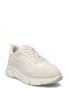 Cph40 Leather Mix Ivory Low-top Sneakers White Copenhagen Studios