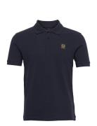 Belstaff Polo Dark Ink Designers Polos Short-sleeved Black Belstaff