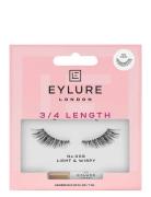 Eylure Lashes 3/4 Length No.009 Øjenvipper Makeup Black Eylure