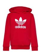 Trefoil Hoodie Tops Sweatshirts & Hoodies Hoodies Red Adidas Originals