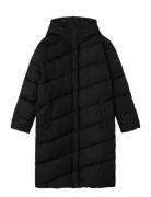 Nlfmyis03 Long Jacket Bias W Hood Fo Foret Jakke Black LMTD