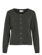 Viheidi L/S Cardigan/Ka Tops Knitwear Cardigans Grey Vila