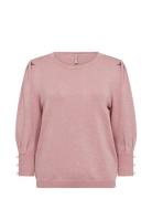 Sc-Dollie Tops Knitwear Jumpers Pink Soyaconcept