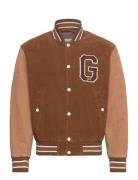 Cord Varsity Jacket Bomberjakke Jakke Brown GANT