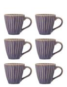 Latina Mug Home Tableware Cups & Mugs Coffee Cups Purple Bloomingville