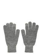 Jacbarry Knitted Gloves Noos Handsker Grey Jack & J S