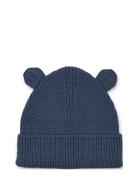 Gina Beanie Hat Accessories Headwear Hats Beanie Blue Liewood