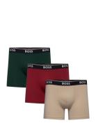 Boxerbr 3P Power Boxershorts Beige BOSS