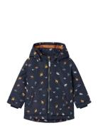 Nmmmax Jacket Aop Noos Outerwear Jackets & Coats Winter Jackets Navy N...