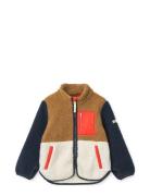 Nolan Pile Jacket Outerwear Fleece Outerwear Fleece Jackets Multi/patt...