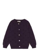 Cardigan Bomber Knit Tops Knitwear Cardigans Navy Petit Piao