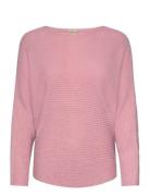 Freretta Pu 3 Tops Knitwear Jumpers Pink Fransa