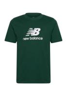 Sport Essentials Logo T-Shirt Sport T-Kortærmet Skjorte Green New Bala...