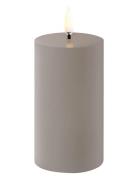 Led Pillar Candle Home Decoration Candles Pillar Candles Beige UYUNI L...