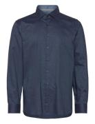 Double Face Modern Shirt Tops Shirts Business Navy Michael Kors