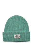 Tosca Anju Hat Accessories Headwear Beanies Green Mads Nørgaard